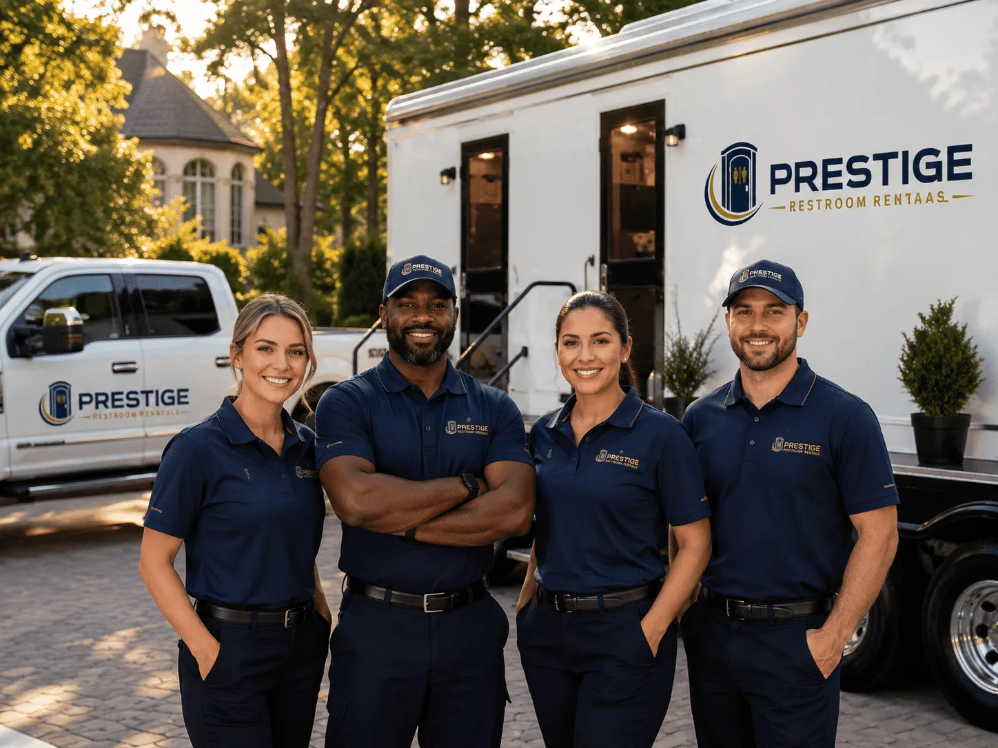 Trusted Luxury Portable Restrooms company in Fort Dick, CA